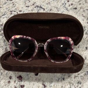 Tom Ford Pink and Purple Sunglasses